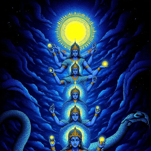 Sun in Vishnu